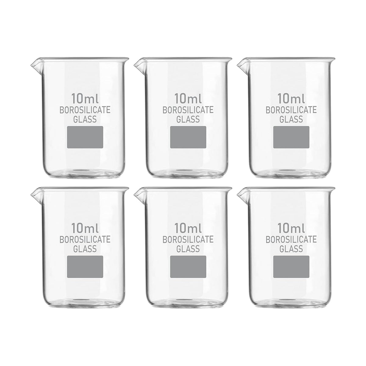 Bello Borosilicate 3.3 Glass Beaker with Graduation Marks,Beakers for school collage chemistry lab laboratory