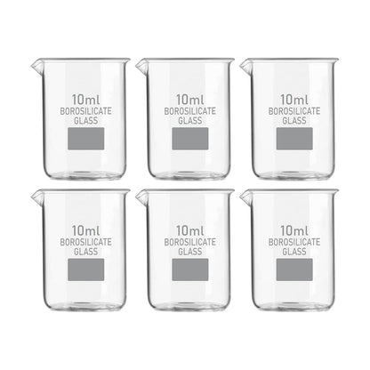 Bello Borosilicate 3.3 Glass Beaker with Graduation Marks,Beakers for school collage chemistry lab laboratory