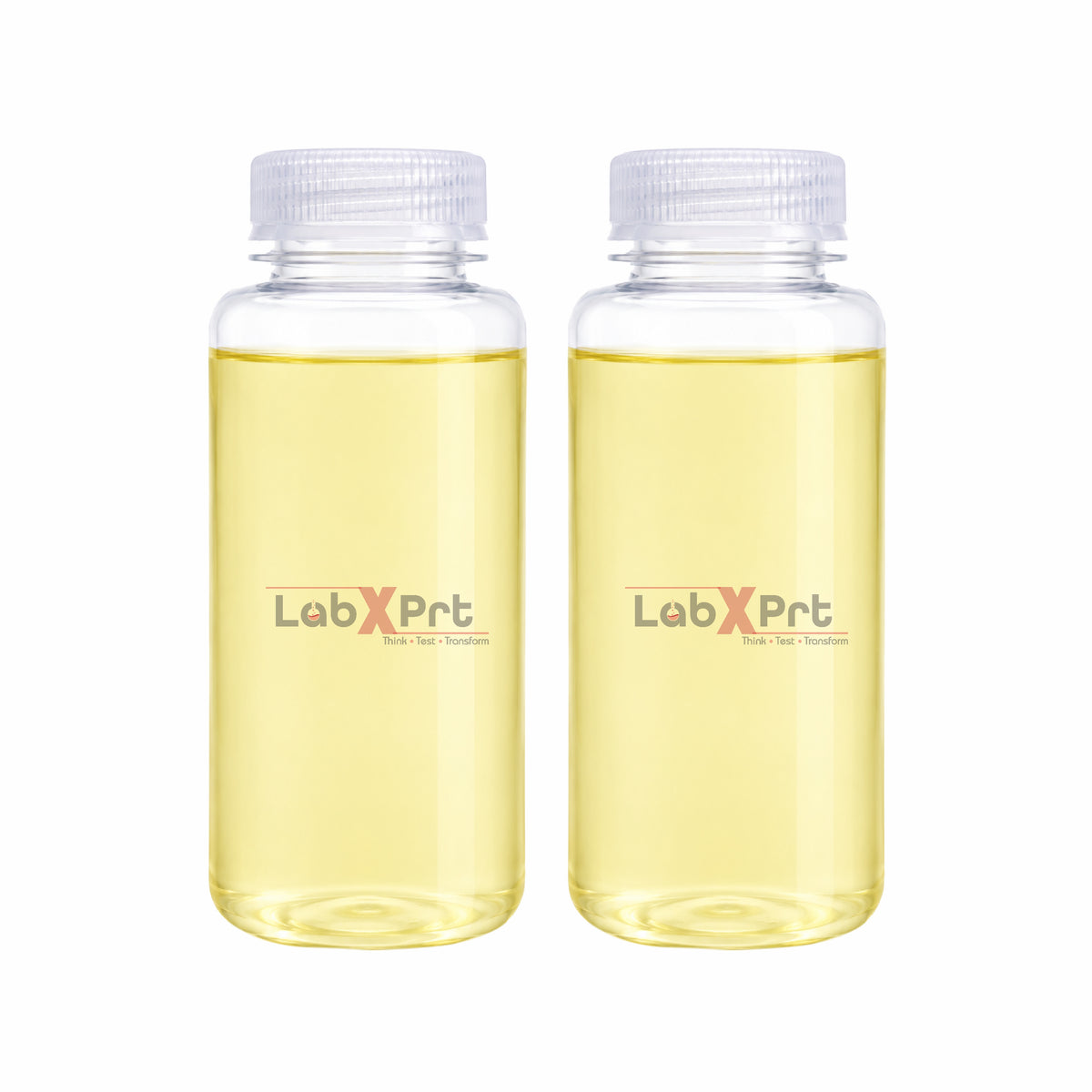 LABXPRT Polypropylene Wide Mouth Reagent Bottles, Translucent Plastic Sample Storage Containers with Screw Cap, Laboratory Water Sample & Liquid Storage Bottles,
