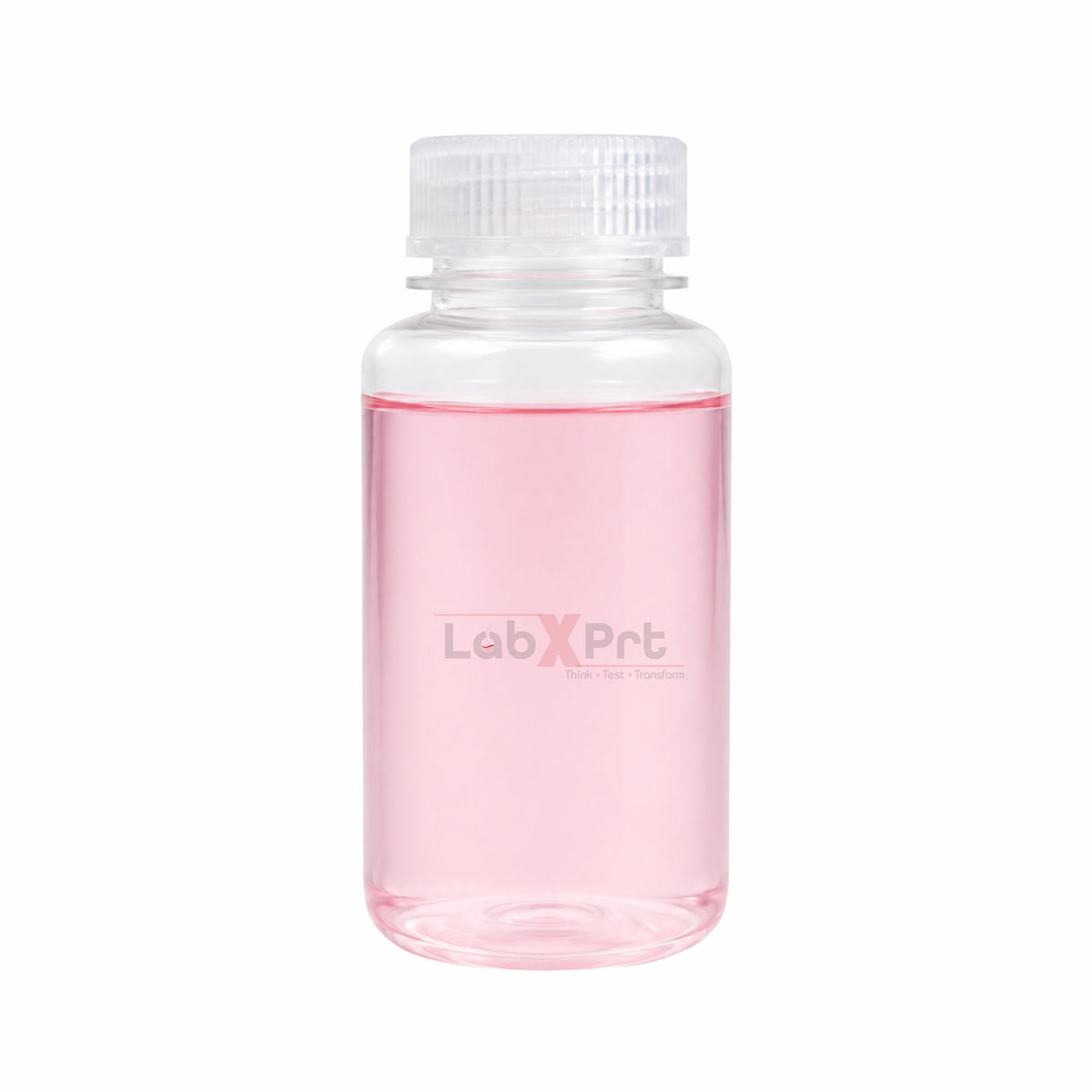 LABXPRT Polypropylene Wide Mouth Reagent Bottles, Translucent Plastic Sample Storage Containers with Screw Cap, Laboratory Water Sample & Liquid Storage Bottles,