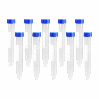 Bello Centrifuge Tube Conical Bottom  with Screw Caps,  Polypropylene Conical Container Microcentrifuge Tube with Graduated Marks For Lab Laboratory