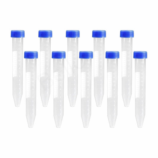 Bello Centrifuge Tube Conical Bottom  with Screw Caps,  Polypropylene Conical Container Microcentrifuge Tube with Graduated Marks For Lab Laboratory
