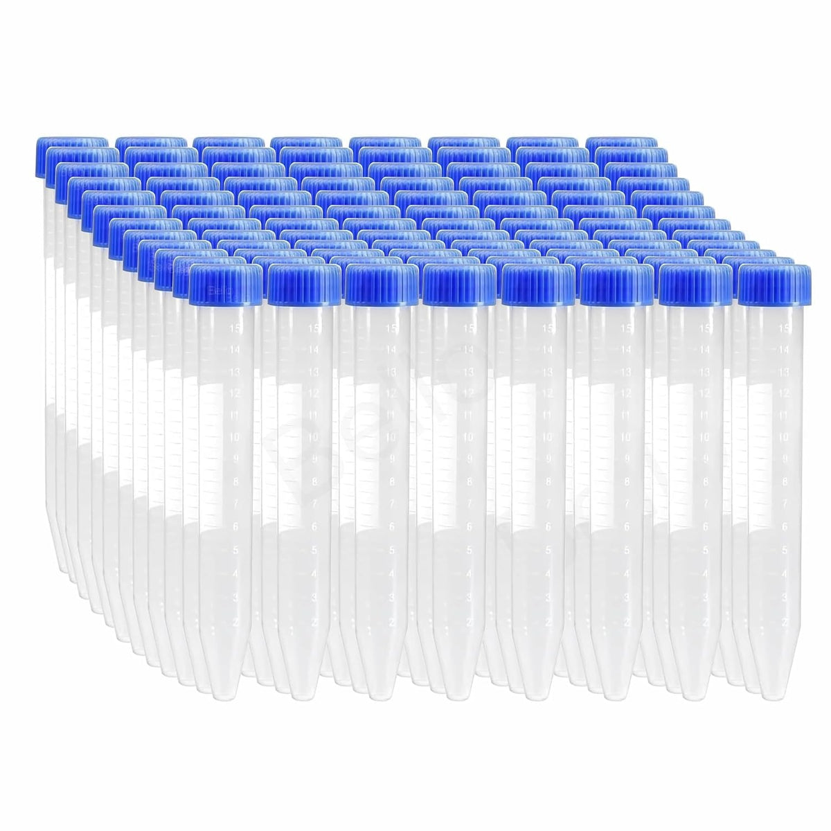 Bello Centrifuge Tube Conical Bottom  with Screw Caps,  Polypropylene Conical Container Microcentrifuge Tube with Graduated Marks For Lab Laboratory