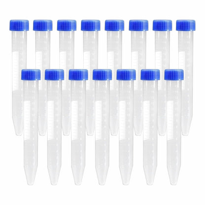 Bello Centrifuge Tube Conical Bottom  with Screw Caps,  Polypropylene Conical Container Microcentrifuge Tube with Graduated Marks For Lab Laboratory