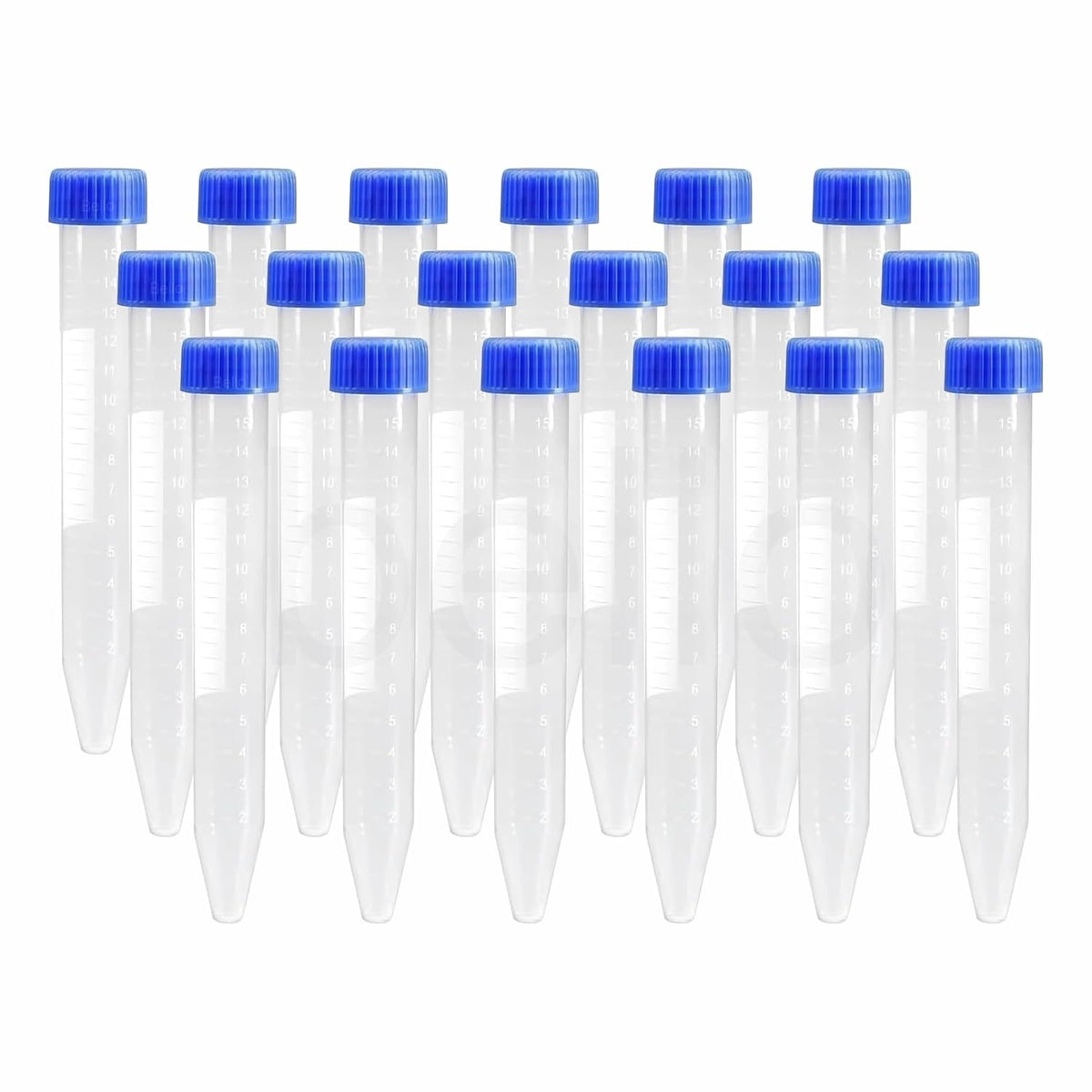 Bello Centrifuge Tube Conical Bottom  with Screw Caps,  Polypropylene Conical Container Microcentrifuge Tube with Graduated Marks For Lab Laboratory