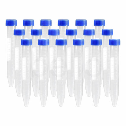 Bello Centrifuge Tube Conical Bottom  with Screw Caps,  Polypropylene Conical Container Microcentrifuge Tube with Graduated Marks For Lab Laboratory