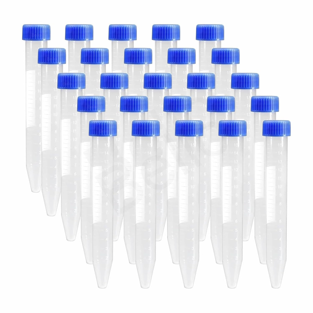 Bello Centrifuge Tube Conical Bottom  with Screw Caps,  Polypropylene Conical Container Microcentrifuge Tube with Graduated Marks For Lab Laboratory