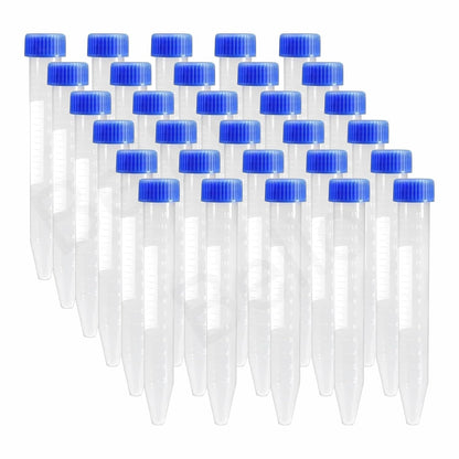 Bello Centrifuge Tube Conical Bottom  with Screw Caps,  Polypropylene Conical Container Microcentrifuge Tube with Graduated Marks For Lab Laboratory