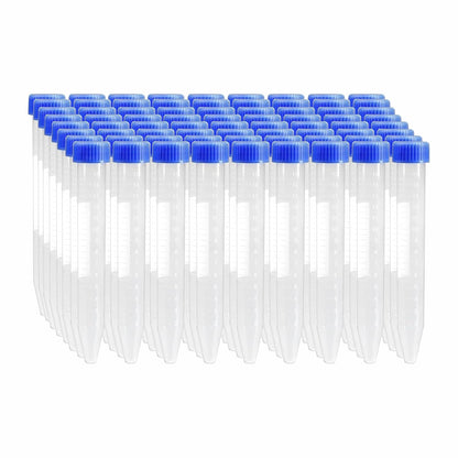 Bello Centrifuge Tube Conical Bottom  with Screw Caps,  Polypropylene Conical Container Microcentrifuge Tube with Graduated Marks For Lab Laboratory