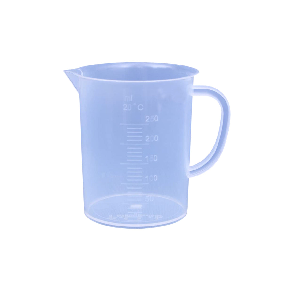 Labxprt Polypropylene Measuring Jug  with Handle, Easy Pour Spout & Graduation Scale, Reusable Plastic Measuring Container for Kitchen, Laboratory & Industrial Use.