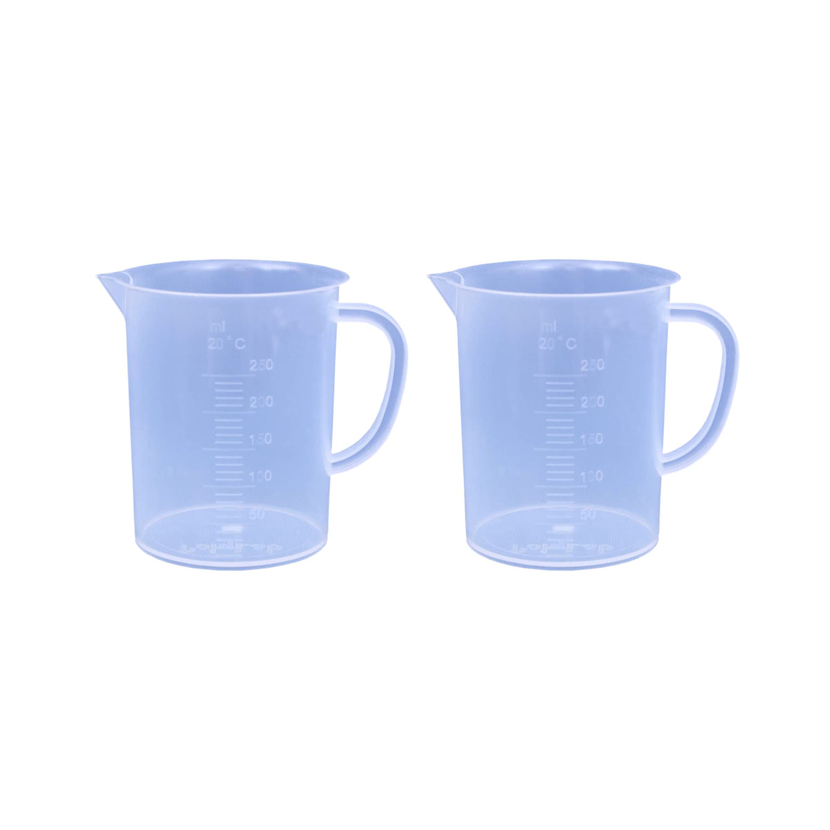 Bello Polypropylene Measuring Jug with Handle Pour Spout Container for Kitchen Lab