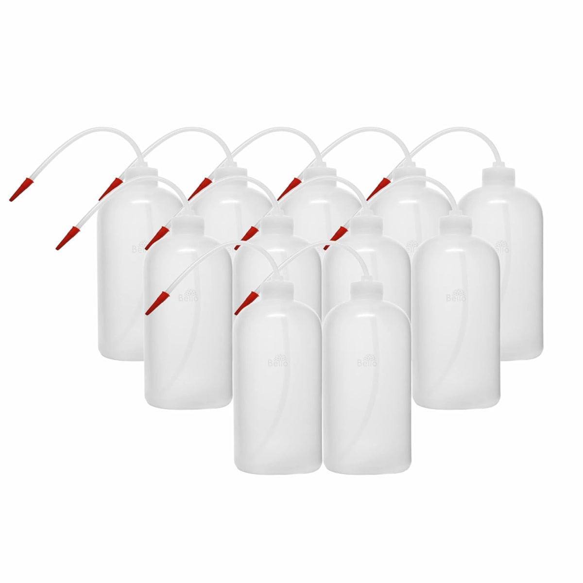 Bello Polypropylene Wash Bottle,Screw Cap with Flexible Tube for Dispensing Liquid -for lab laboratories scientific Chemistry
