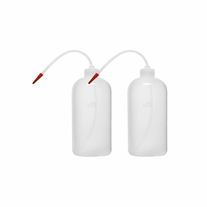 Bello Polypropylene Wash Bottle,Screw Cap with Flexible Tube for Dispensing Liquid -for lab laboratories scientific Chemistry