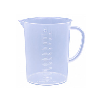 Bello Polypropylene Measuring Jug with Handle Pour Spout Container for Kitchen Lab