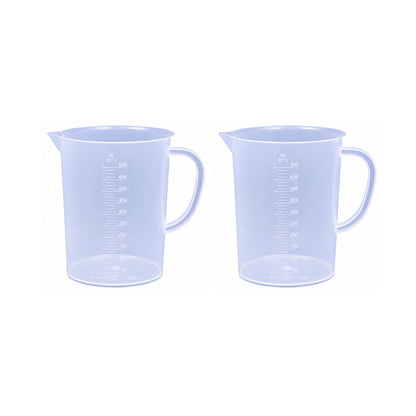 Bello Polypropylene Measuring Jug with Handle Pour Spout Container for Kitchen Lab