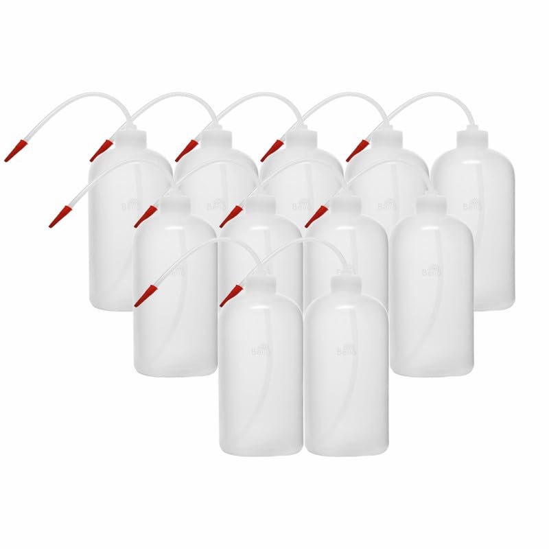 Bello Polypropylene Wash Bottle,Screw Cap with Flexible Tube for Dispensing Liquid -for lab laboratories scientific Chemistry