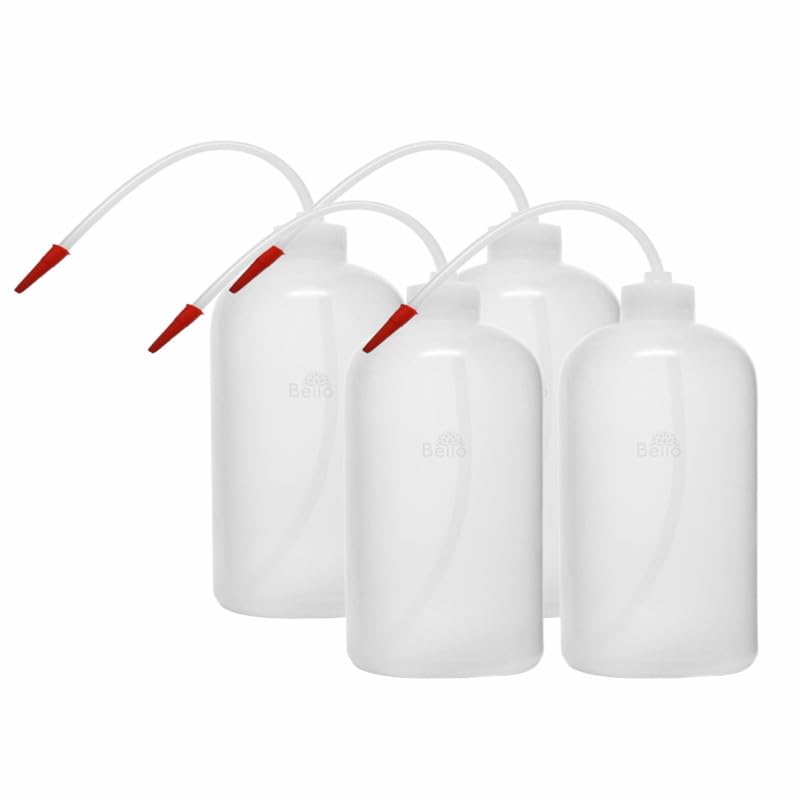 Bello Polypropylene Wash Bottle,Screw Cap with Flexible Tube for Dispensing Liquid -for lab laboratories scientific Chemistry