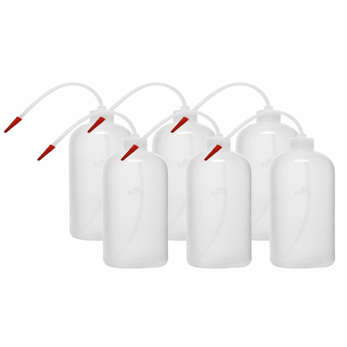 Bello Polypropylene Wash Bottle,Screw Cap with Flexible Tube for Dispensing Liquid -for lab laboratories scientific Chemistry