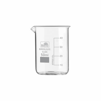 Bello Borosilicate 3.3 Glass Beaker with Graduation Marks,Beakers for school collage chemistry lab laboratory