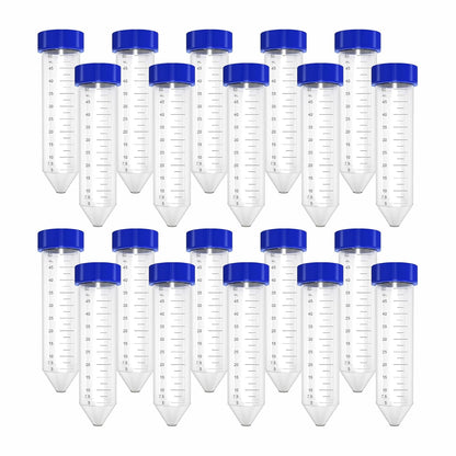 Bello Centrifuge Tube Conical Bottom  with Screw Caps,  Polypropylene Conical Container Microcentrifuge Tube with Graduated Marks For Lab Laboratory