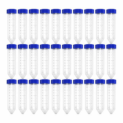 Bello Centrifuge Tube Conical Bottom  with Screw Caps,  Polypropylene Conical Container Microcentrifuge Tube with Graduated Marks For Lab Laboratory