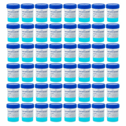 Bello Polypropylene Specimen Collection Container with Leak Proof Lid, Sterile Sample Bottle for Laboratory Testing