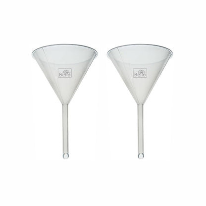 Bello Polypropylene Funnel For School College Lab Laboratory And Home, Kitchen, garage, car used for liquid transfer